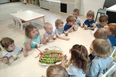 Zajęcia kulinarne-owocowy deser w Jeżykach